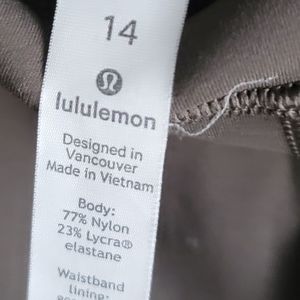 Lululemon leggings Olive